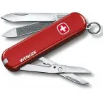 Нож перочинный Victorinox Wenger (0.6423.91) 65мм 7функц. красный карт.коробка