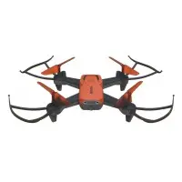 Квадрокоптер Hiper HQC-0030 SKY PATROL FPV 0.3Mpix VGA WiFi ПДУ черный/оранжевый