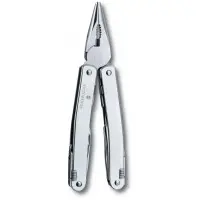 Мультитул Victorinox SwissTool Spirit X Plus Ratchet (3.0236.L) 105мм 36функц. чехол кожаный серебристый подар.коробка