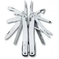 Мультитул Victorinox SwissTool Spirit X Plus Ratchet (3.0236.N) 105мм 36функц. чехол нейлоновый серебристый подар.коробка