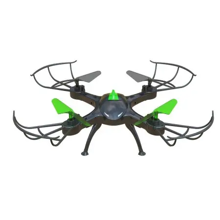 Квадрокоптер Hiper Falcon X ПДУ черный/зеленый