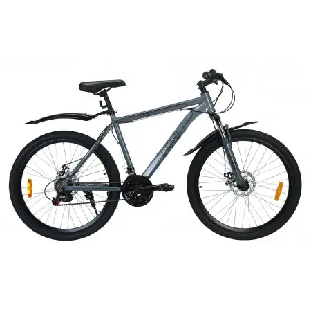 Велосипед Digma Modern горный (подростк.) рам.:16" кол.:26" серый 15кг (MODERN-26/16-AL-S-DGY)
