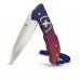 Нож перочинный Victorinox Evoke Alox (0.9415.D221) 136мм 5функц. синий/красный подар.коробка