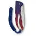 Нож перочинный Victorinox Evoke Alox (0.9415.D221) 136мм 5функц. синий/красный подар.коробка