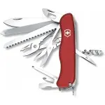 Нож перочинный Victorinox WORK CHAMP (0.8564) 111мм 21функц. красный карт.коробка