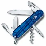 Нож перочинный Victorinox Spartan (1.3603.T2) 91мм 12функц. синий полупрозрачный карт.коробка