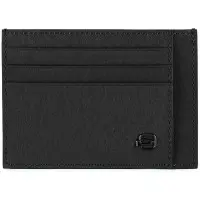 Чехол для кредитных карт Piquadro Black Square PP2762B3R/N черный натур.кожа