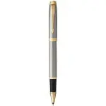 Набор ручек Parker IM Core TK223 (CW2093217) Brushed Metal GT подар.кор. ручка роллер, ручка шариковая сменный стержень 1стерж. кругл.