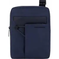 Сумка Piquadro Wollem CA1816W129/BLU синий полиэстер/натур.кожа