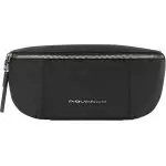 Сумка на пояс женская Piquadro Circle CA6213W92/N черный натур.кожа