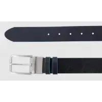 Ремень мужской Piquadro Blue Square CU6280B2/NBL черный/синий натур.кожа