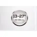 Кронштейн для телевизора Ultramounts UM810F черный 13"-27" макс.25кг настенный фиксированный