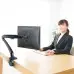 Кронштейн для мониторов ЖК Kromax OFFICE-8 черный 15"-32" макс.8кг настольный поворот и наклон верт.перемещ.