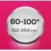 Кронштейн для телевизора Ultramounts UM815F черный 60"-100" макс.75кг настенный фиксированный