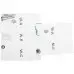 Кронштейн для телевизора Ultramounts UM895 черный 13"-27" макс.15кг настенный поворотно-выдвижной и наклонный