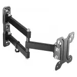 Кронштейн для телевизора Ultramounts UM896 черный 13"-27" макс.30кг настенный поворотно-выдвижной и наклонный