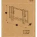 Кронштейн для телевизора Hama R1 118159 черный 19"-48" макс.25кг настенный наклон
