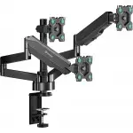 Кронштейн для мониторов Onkron G280 черный 13"-32" макс.24кг настольный поворот и наклон верт.перемещ.