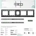 Кронштейн для телевизора Onkron UF4 черный 55"-100" макс.75кг настенный фиксированный