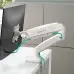 Кронштейн для мониторов Onkron G80W белый 13"-32" макс.8кг настольный поворот и наклон верт.перемещ.