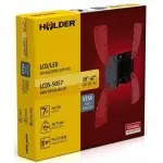 Кронштейн для телевизора Holder LCDS-5057 черный глянец 19"-47" макс.30кг настенный наклон
