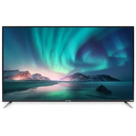 Телевизор LED Hyundai 55" H-LED55BU7008 Android TV черный 4K Ultra HD 60Hz DVB-T2 DVB-C DVB-S2 USB WiFi Smart TV