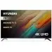 Телевизор LED Hyundai 75" H-LED75BU7006 Android TV Frameless черный 4K Ultra HD 60Hz DVB-T DVB-T2 DVB-C DVB-S DVB-S2 USB WiFi Smart TV