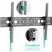 Кронштейн для телевизора Onkron UT12 черный 60"-110" макс.120кг настенный наклон