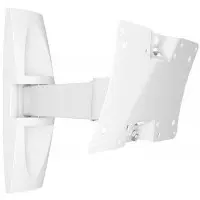 Кронштейн для телевизора Holder LCDS-5063 белый 19"-32" макс.30кг настенный поворот и наклон