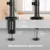 Кронштейн для мониторов Onkron G75 черный 13"-34" макс.12кг настольный поворот и наклон