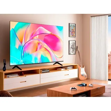 Телевизор QLED Hisense 43" 43E7KQ Frameless черный 4K Ultra HD 60Hz DVB-T DVB-T2 DVB-C DVB-S DVB-S2 USB WiFi Smart TV (RUS)