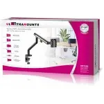 Кронштейн для мониторов Ultramounts UM725B черный 17"-32" макс.9кг крепление к столешнице поворот и наклон