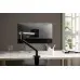 Кронштейн для мониторов Ultramounts UM725B черный 17"-32" макс.9кг крепление к столешнице поворот и наклон