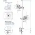 Кронштейн для мониторов ЖК Kromax OFFICE-5 серый 15"-32" макс.12кг настольный поворот и наклон
