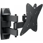 Кронштейн для телевизора Holder LCDS-5038 металлик 20"-37" макс.30кг настенный поворот и наклон