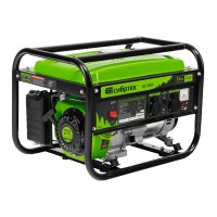 Генератор бензиновый БС-2800, 2.5 кВт, 230В, четырехтактный, 15 л, ручной стартер Сибртех