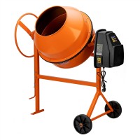 Бетоносмеситель БСЕ-200П, 200 л, 1000 Вт, полиамидный венец Сибртех