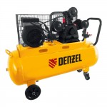 Компрессор воздушный инверторный рем. привод BIW3000/100, 3,0 кВт, 100 литров, 535 л/мин Denzel Компрессор воздушный инверторный рем. привод BIW3000/100, 3,0 кВт, 100 литров, 535 л/мин Denzel