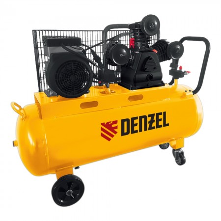 Компрессор воздушный инверторный рем. привод BIW3000/100, 3,0 кВт, 100 литров, 535 л/мин Denzel Компрессор воздушный инверторный рем. привод BIW3000/100, 3,0 кВт, 100 литров, 535 л/мин Denzel