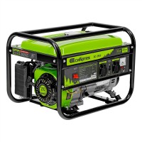 Генератор бензиновый БС-3500, 3.2 кВт, 230В, четырехтактный, 15 л, ручной стартер Сибртех