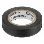 Изолента ВИХРЬ (15mm*10m*0,15mm) чёрный 73/3/3/1