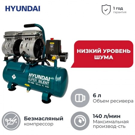 Компрессор воздушный Hyundai HYC 1406S