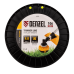 Леска для триммера DENZEL 96803 витой квадрат, 4,0мм х 106м, на DIN катушке FLEX CORD 96803 96803