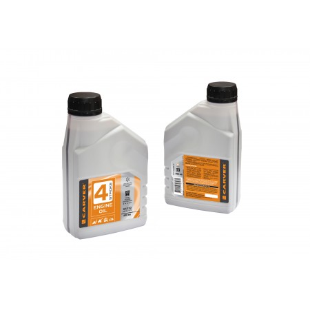 Carver 4 Stroke Engine oil Минеральное моторное масло для четырехтактных двигателей 01.021.00010