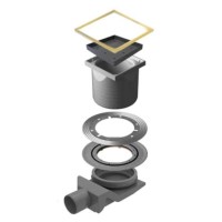 Трап точечный PESTAN Confluo Standard 15Х15 Ceramic 4 Gold 13000122_Pest