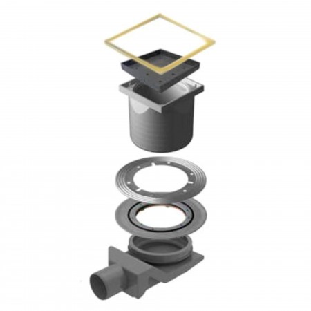Трап точечный PESTAN Confluo Standard 15Х15 Ceramic 4 Gold 13000122_Pest