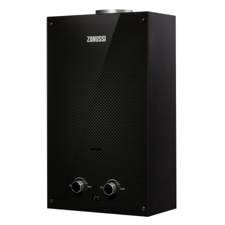 Колонка газовая Zanussi GWH 10 Fonte Glass Carbon GWH 10 Fonte 