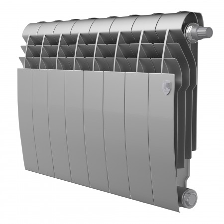 Радиатор Royal Thermo BiLiner 350 /Silver Satin VDR - 8 секц. RTBSSVDR35008