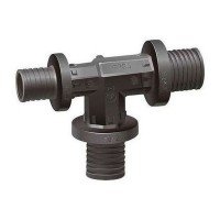 Тройник VARMEGA Slide-fit переходной, 32×20×32 мм, аксиальный, VM50521 Тройник VARMEGA Slide-fit переходной, 32×20×32 мм, аксиальный, VM50521
