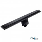 Лоток душевой PESTAN Confluo Frameless Line 300 Black Glass 13701201_Pest